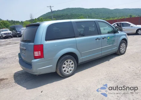 2008 Chrysler Town & Country Lx from USA, damaged, VIN 2A8HR44H68R671831